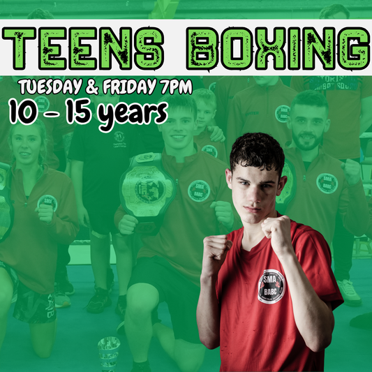 Teens Boxing - TUESDAY Monthly Payment - fraserburgh fitness centre