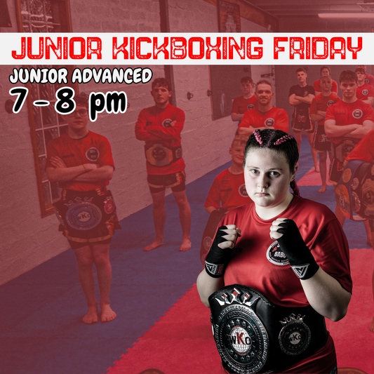 Junior Friday Kickboxing 7pm - Monthly Payment