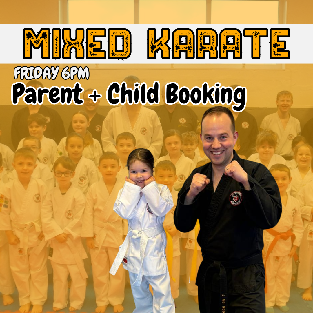 Mixed Karate Friday Parent & Child session - fraserburgh fitness centre
